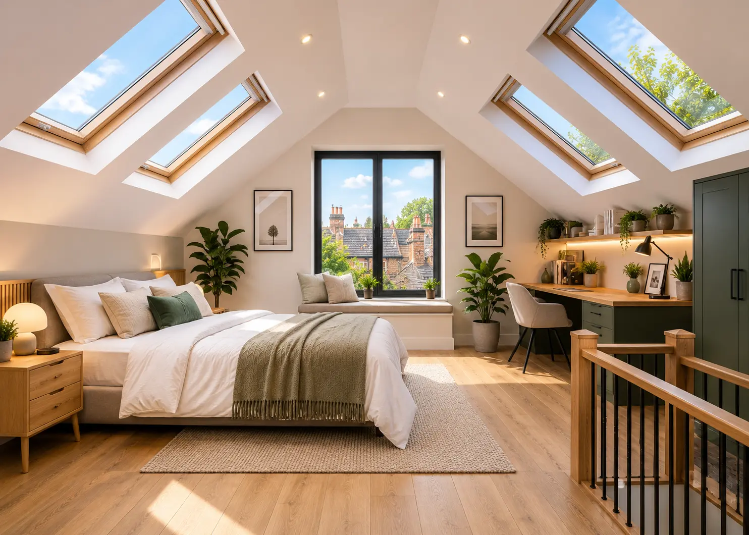 Velux loft conversion in Forest Gate East London