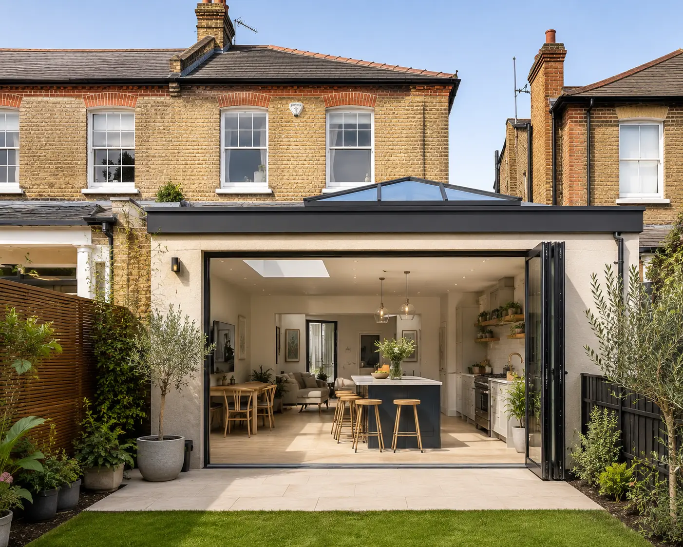 Victorian house in Wimbledon with single-storey kitchen extension